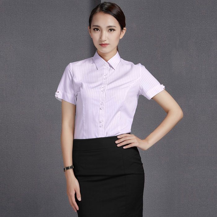 女士優(yōu)質(zhì)商務(wù)襯衣JL-CY456