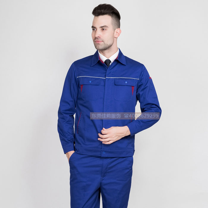 冬季維修電焊工作服  電焊工服-效果圖4