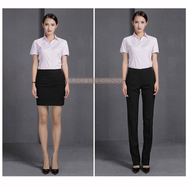 女士V領商務襯衣 優(yōu)質女士商務襯衣-產品圖15